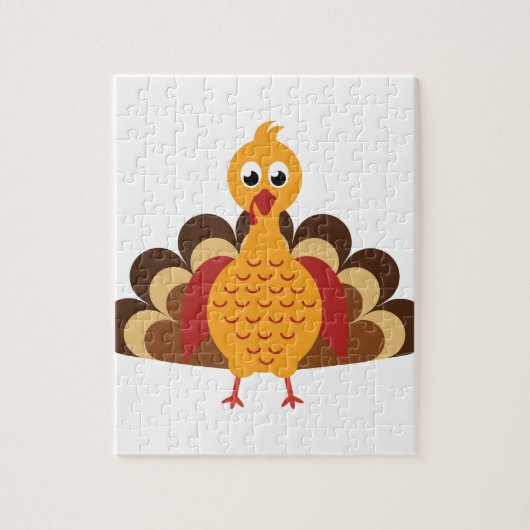 Puzzle Thanksgiving Turquie (Vertical)