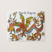 Puzzle Thare Be Dragons (Horizontal)
