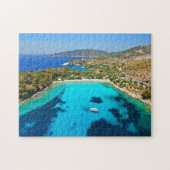 Puzzle Thassos île Kavala Grèce Eau Turquoise Bleu (Horizontal)