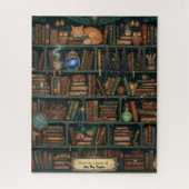 Puzzle The Alchemist's Personalized Library | Maximalist  (Vertical)