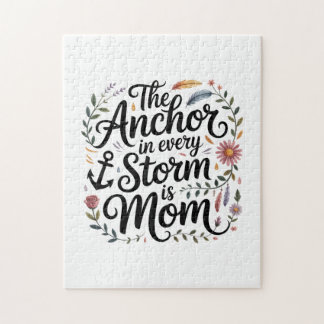 Puzzle The Anchor In Every Storm Is Mom