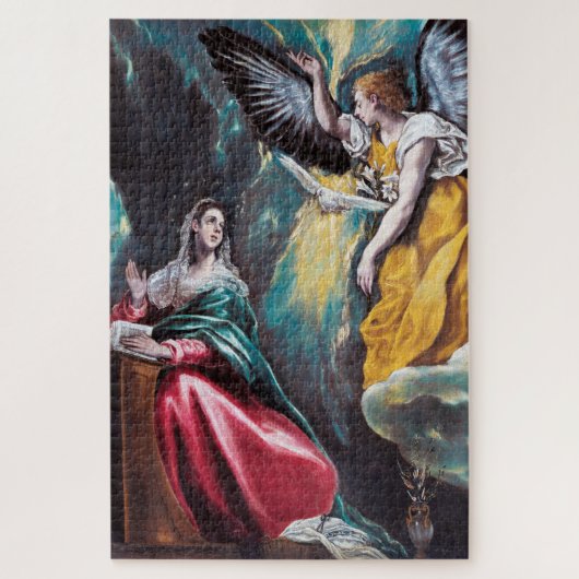 Puzzle The Annunciation, El Greco (Vertical)