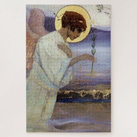 Puzzle "The Archangel Gabriel" par Mikhail Nesterov (Vertical)