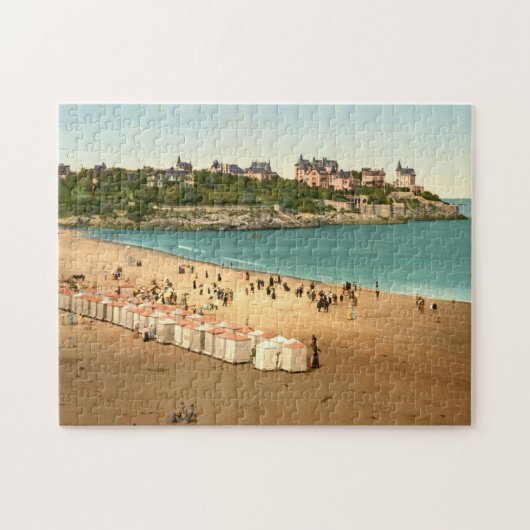 Puzzle The Beach Dinard France (Horizontal)