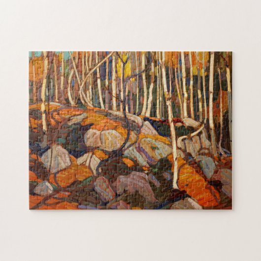 Puzzle The Birch Grove, automne 1915-1916 par Tom Thomson (Horizontal)