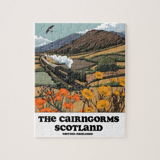 Puzzle The Cairngorms Scotland  (Vertical)