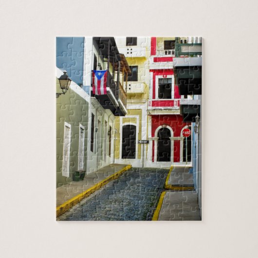 Puzzle The Color of old San Juan Puerto (Vertical)