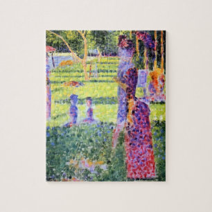 Puzzle The Couple by Georges Seurat, Vintage Pointillism
