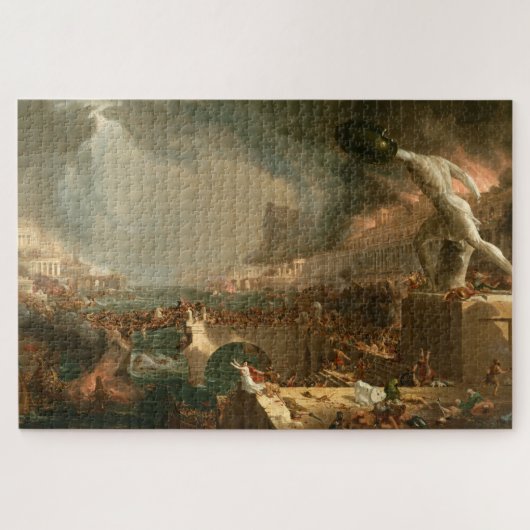Puzzle The Course of Empire Destruction Cole Legpuzzel (Horizontaal)