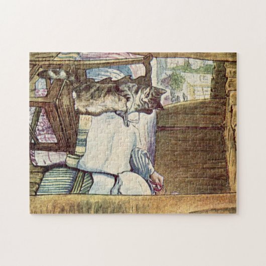 Puzzle Thé de service de chat - Beatrix Potter Grand (Horizontal)