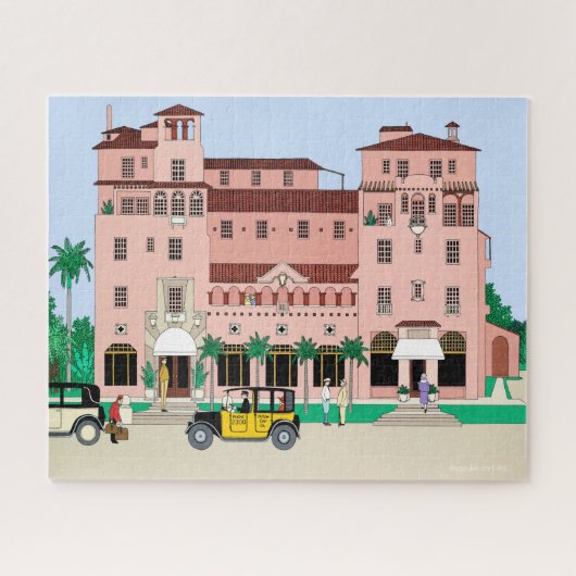 Puzzle The El Vernona / John Ringling Hotel (Horizontal)