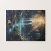 Puzzle The Enchanted Purple Oasis (Horizontal)