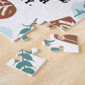 Puzzle Thé et citations de toasts beurrées (Côté)