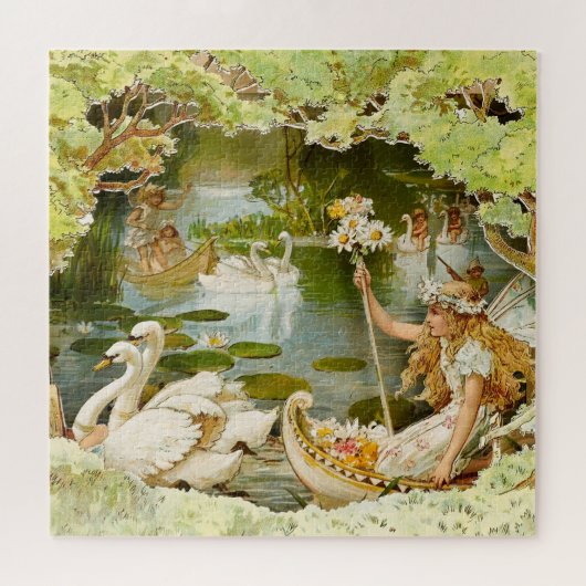 Puzzle “The Fairy Lake” by E S Hardy (Horizontal)