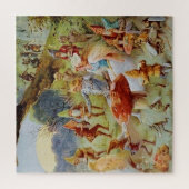 Puzzle “The Feast” Fairy Art By E S Hardy (Vertical)