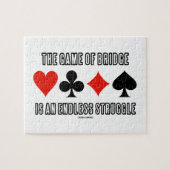 Puzzle The Game of Bridge Is An Endless Struggle (Horizontal)