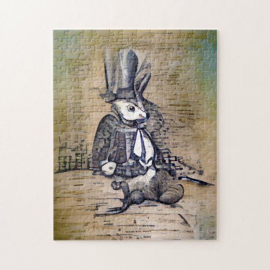 Puzzle The Gentleman Rabbit (Vertical)