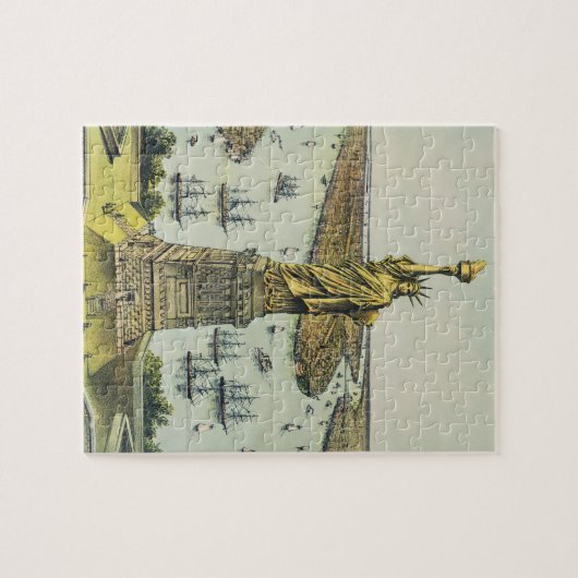 Puzzle The Great Bartholdi Statue, Statue of Liberty (Horizontal)