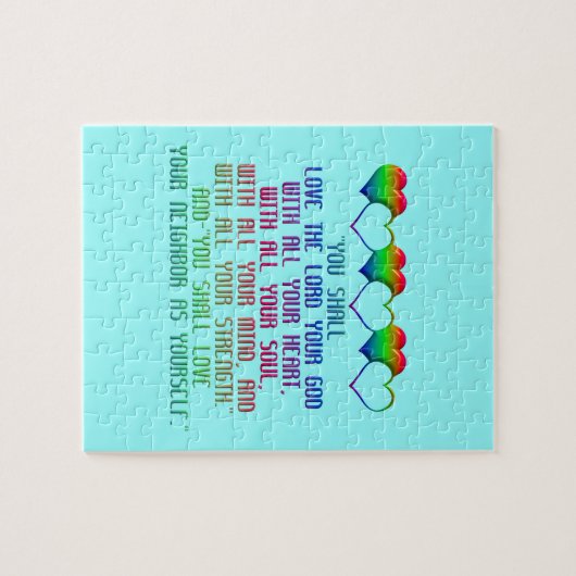 Puzzle The Greatest Commandment (Horizontal)