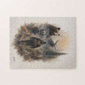 Puzzle The Hunter , Dans le silence sauvage (Horizontal)