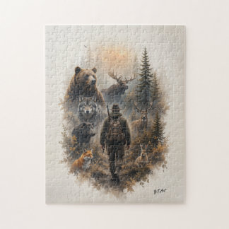 Puzzle The Hunter , Dans le silence sauvage