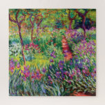Puzzle The Iris Garden by Claude Monet<br><div class="desc">Visitez mon magasin pour un design plus intéressant et plus de choix de couleurs => zazzle.com/colorfulworld*</div>