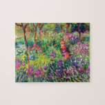 Puzzle The Iris Garden by Claude Monet<br><div class="desc">Visitez mon magasin pour un design plus intéressant et plus de choix de couleurs => zazzle.com/colorfulworld*</div>