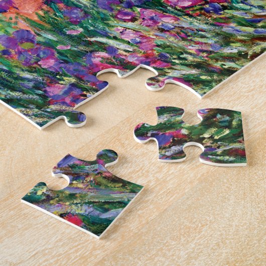 Puzzle The Iris Garden by Claude Monet (Côté)