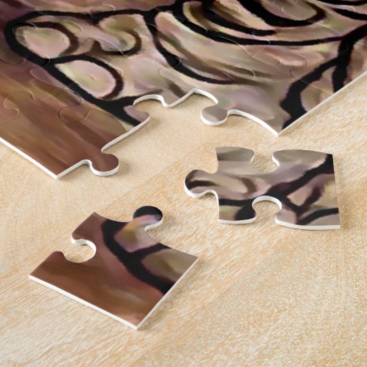 Puzzle "The Lion and The Elephant" par Arthur Rackham (Côté)