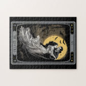 Puzzle The Lovers Tarot Card – Gothic Vampire Dracula and (Horizontal)