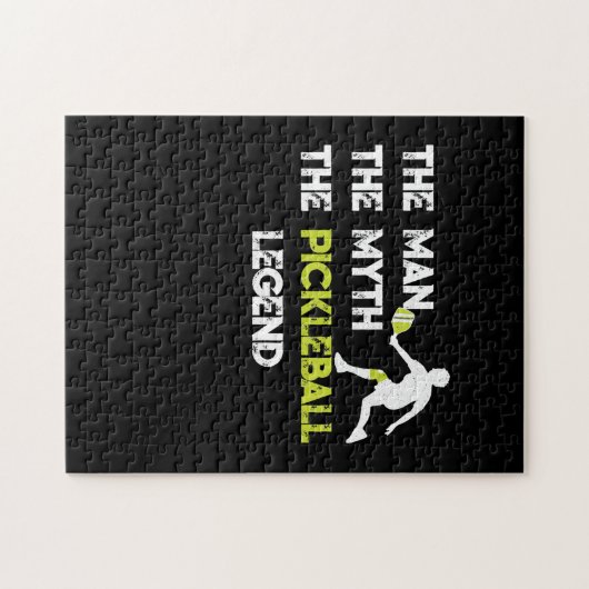 Puzzle The Man The Myth The Pickleball (Horizontal)