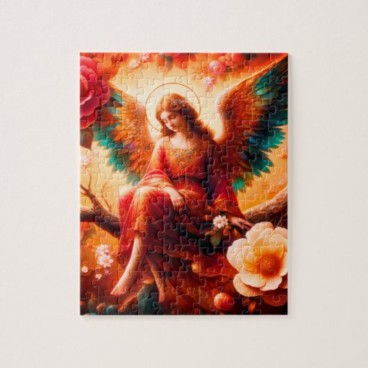 Puzzle The Melancholy Angel Sitting in a Tree (Vertical)