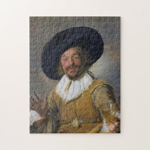 Puzzle The Merry Drinker, Frans Hals, 1628-1630