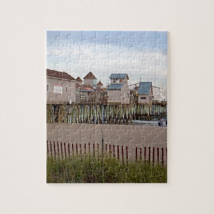 Puzzle The Old Orchard Beach Pier by Wendy C Allen 2004