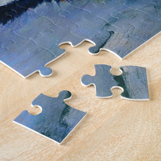 Puzzle The Red Horses by Franz Marc (Côté)