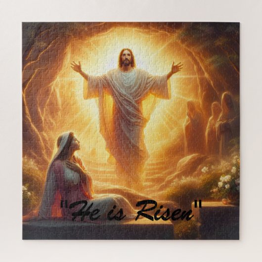 Puzzle The Resurrection Light: Jesus Christ Rises (Vertical)
