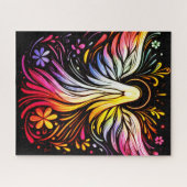 Puzzle The Retro Angel Posters for Adults (Horizontal)