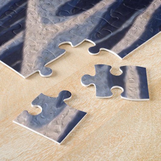 Puzzle The Scream at The Great Wave Starry Night (Côté)