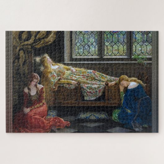 Puzzle The Sleeping Beauty by John Collier (Horizontal)