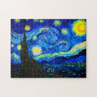 The Starry Night by Vincent Van Gogh