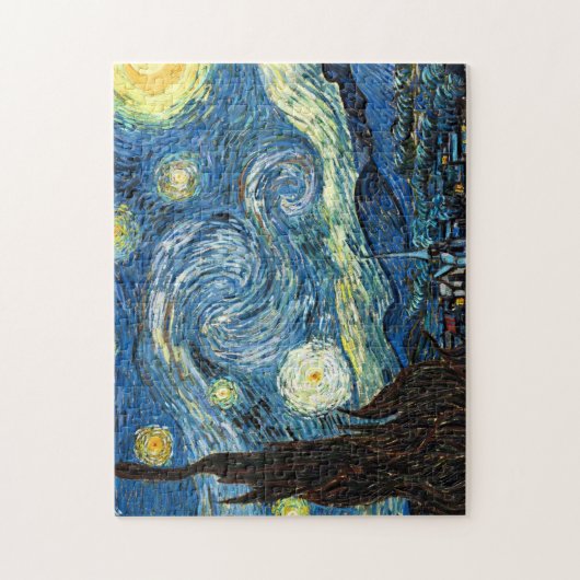 Puzzle The Starry Night by Vincent Van Gogh (Vertical)