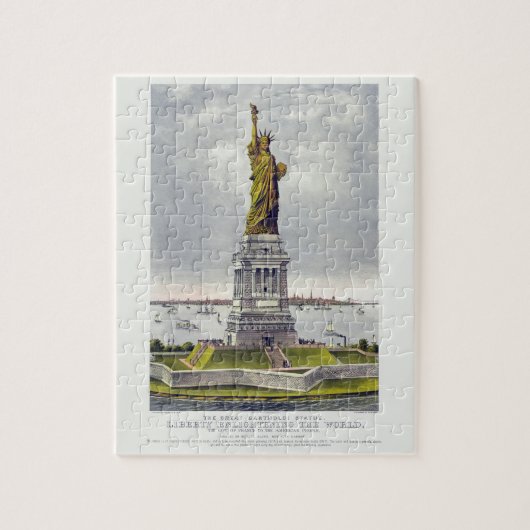 Puzzle The Statue of Liberty, The Great Bartholdi Statue (Vertical)