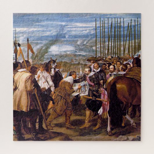 Puzzle The Surrender of Breda, fine art, (Vertical)