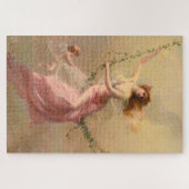 Puzzle "The Swing" par Edouard Bisson Pre-Raphaelite (Horizontal)