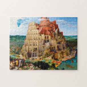 Puzzle The Tower of Babel Pieter Bruegel the Elder art