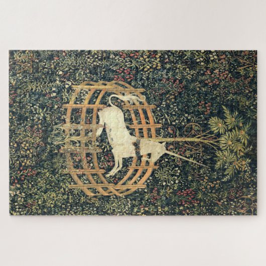 Puzzle The Unicorn in Captivity (1495 - 1505) Medieval Ta (Horizontal)