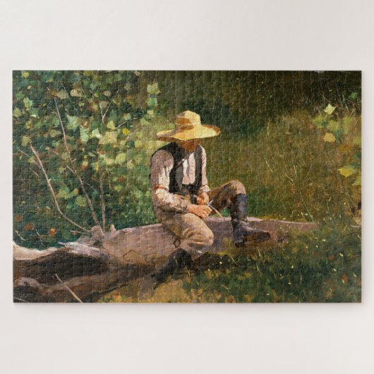 Puzzle The Whittling Boy (par Winslow Homer) (Horizontal)