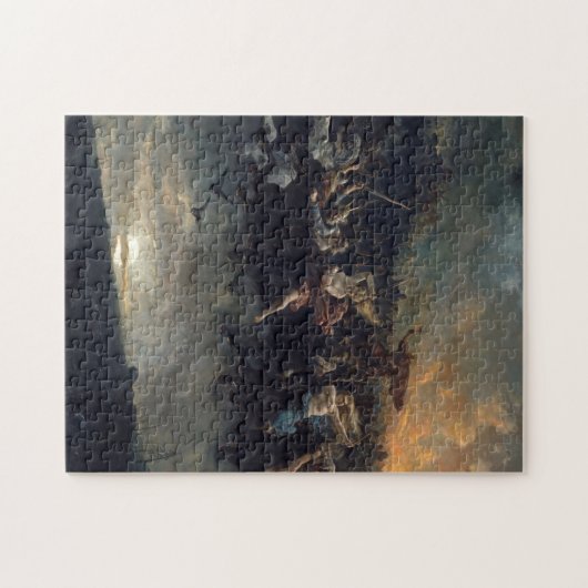 Puzzle The Wild Hunt Of Odin By Peter Nicolai Arbo 1872 (Horizontal)