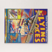 Puzzle THÈME AVIATION vintage DES ANNÉES 1930 (Horizontal)