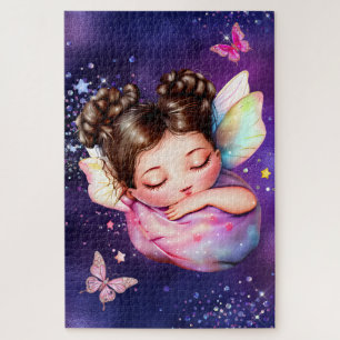 Puzzle Thème d'anniversaire pour enfants papillon fête py